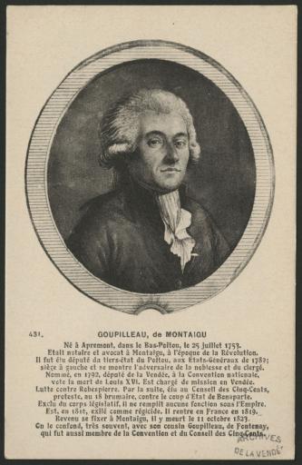 Jean François Goupilleau, dit Goupilleau de Fontenay (1753-1823).
